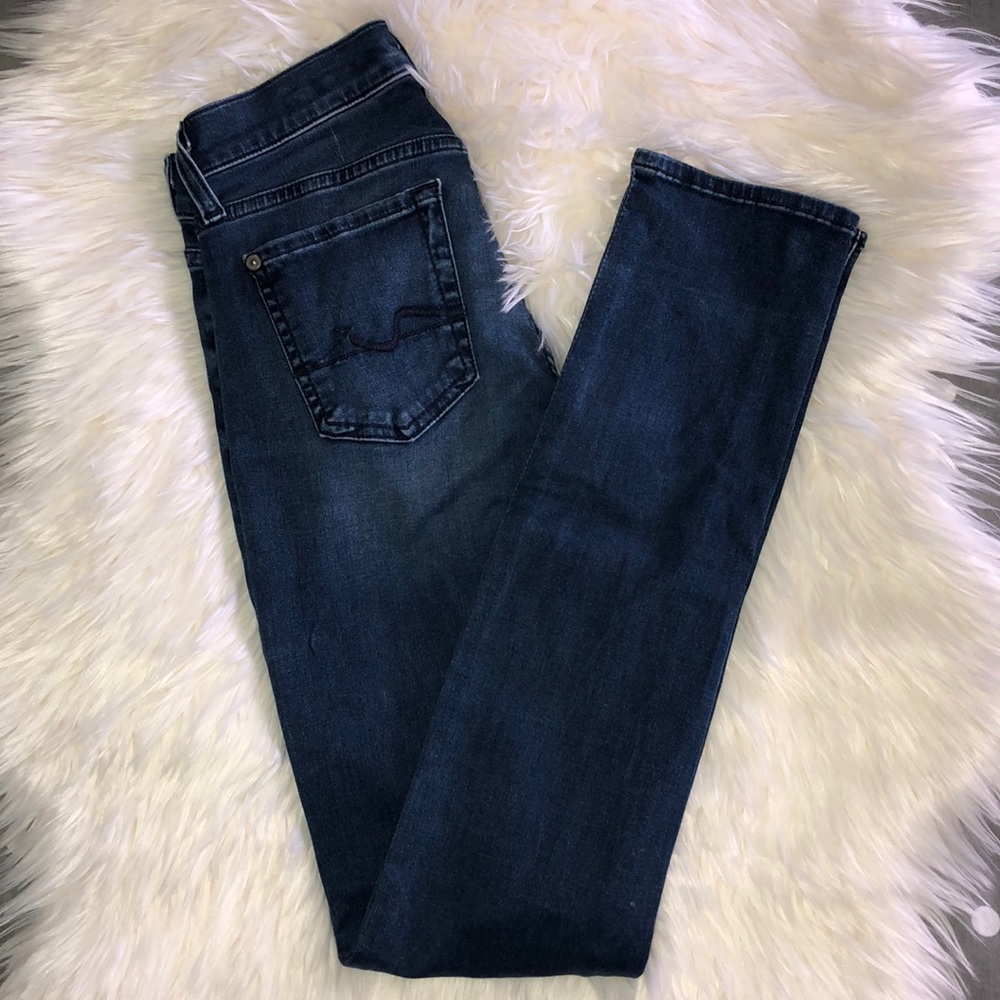 7 For All Mankind Roxanne Skinny Jeans Sx 23